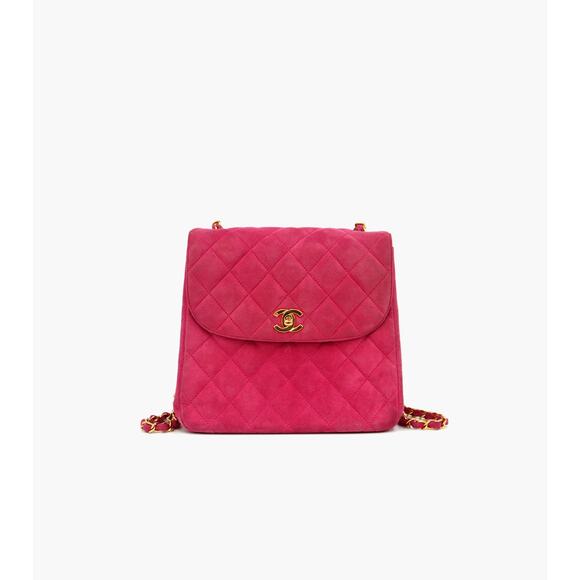 CHANEL Pink Quilted Shoulder Bag A-A19376 - Picture 1 of 11